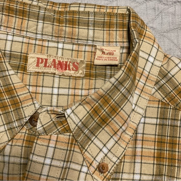 Plaid Casual Button-Down - Picture 2 of 2